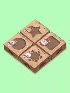 Cookie boxes with window