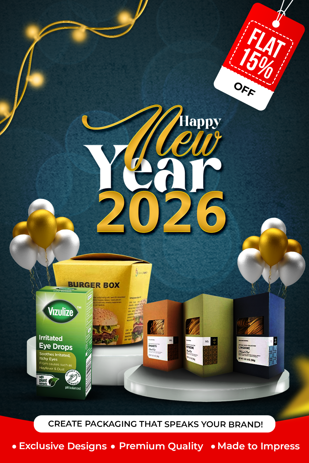 New Year mobile banner size 1068 x1600