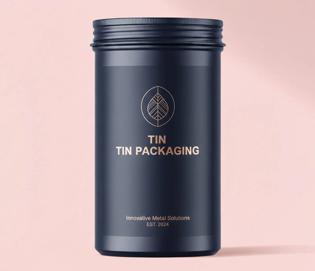 Cylindrical Tin Containers