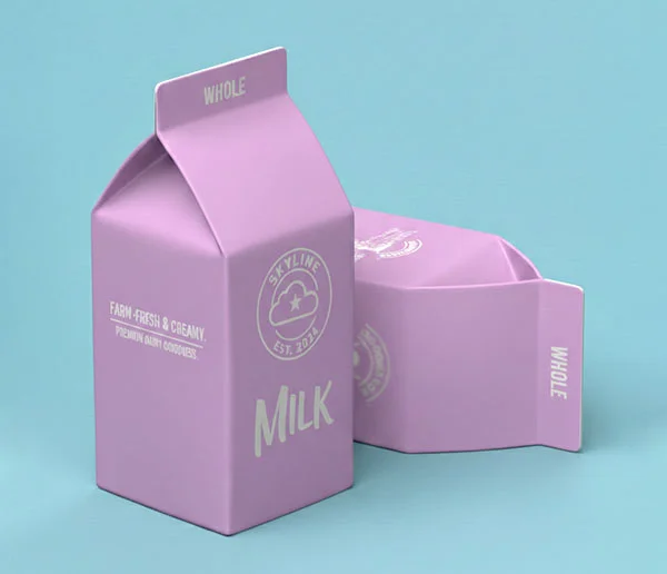 Custom Milk Cartons