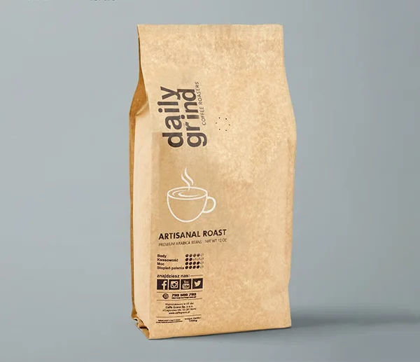 coffee kraft bag