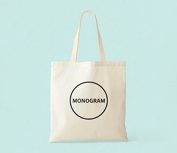Monogram Tote Bag
