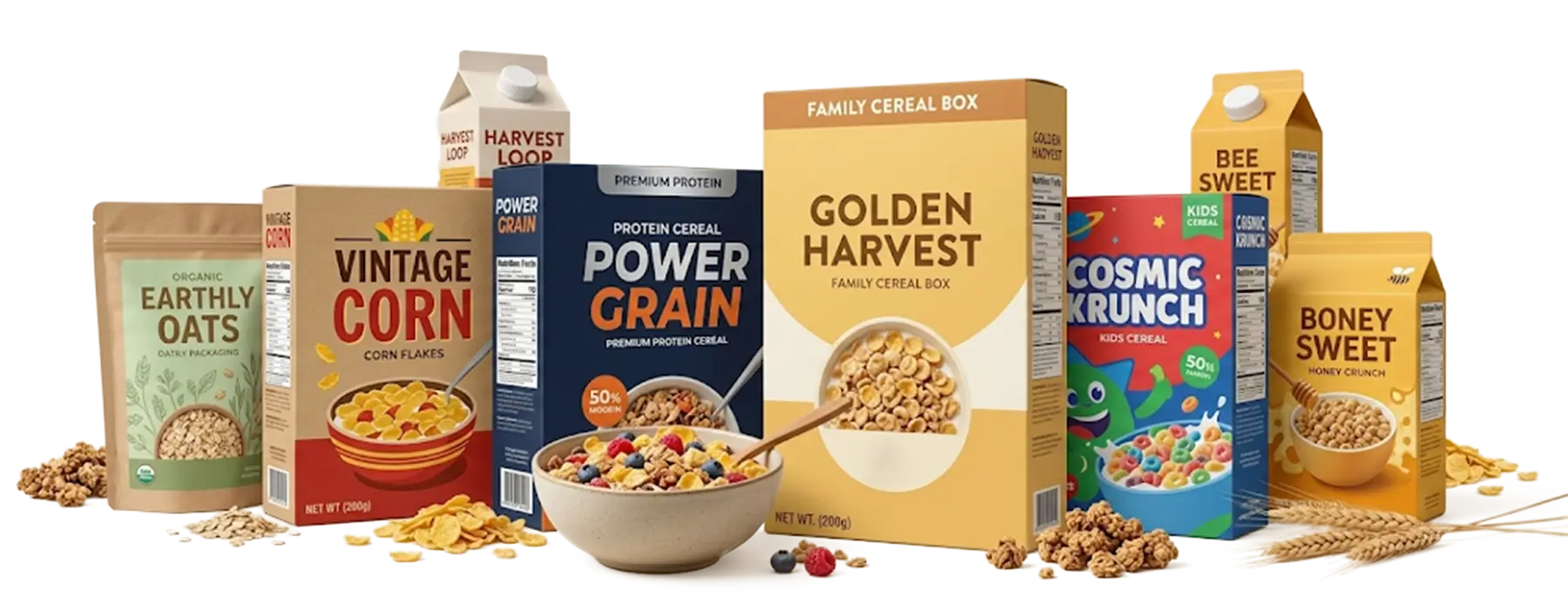 Cereal Boxes