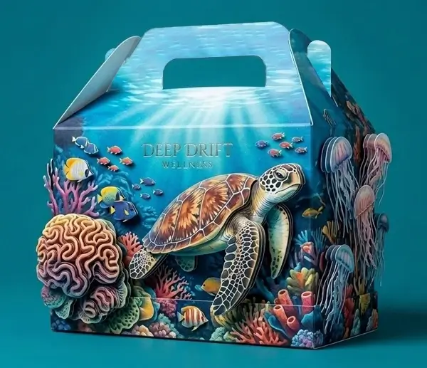 Custom 3D Gable Packaging