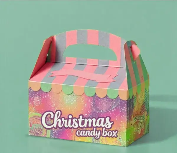 Custom Christmas Candy Boxes
