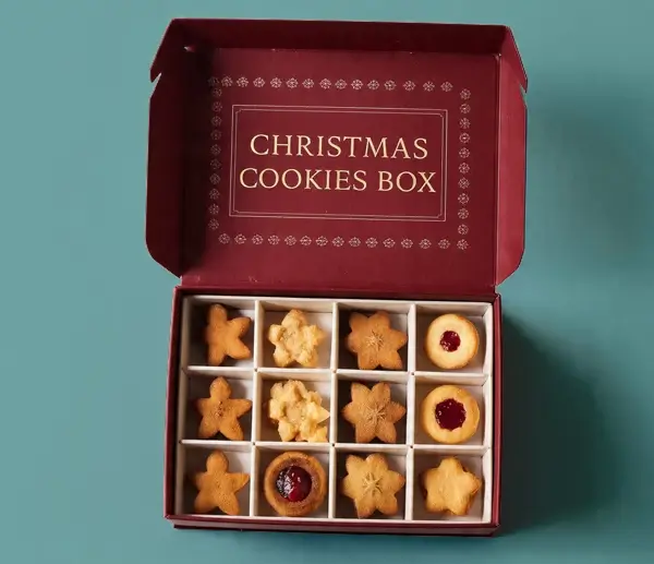 Custom Christmas Cookie Boxes