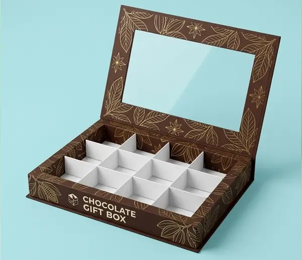 Custom Empty Chocolate Gift Boxes