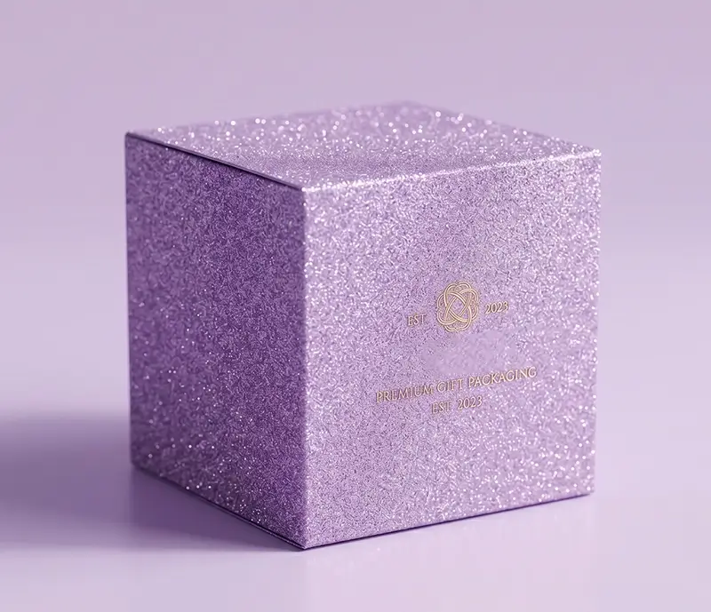 Custom Glitter Boxes