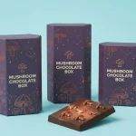 Custom Mushroom Chocolate Bar Boxes
