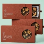 Custom Mushroom Chocolate Bar Packaging