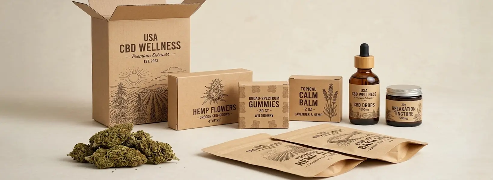 Eco-Friendly CBD Boxes