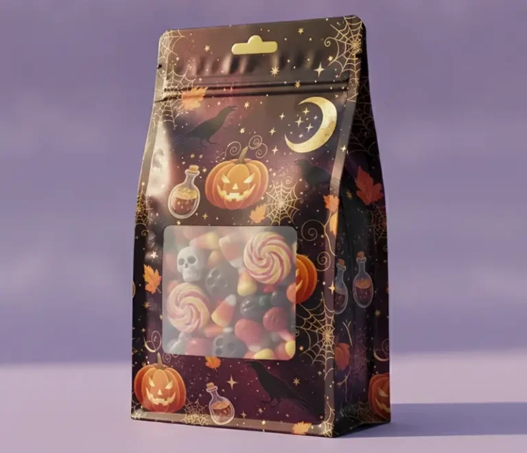 Custom Halloween Mylar Bags