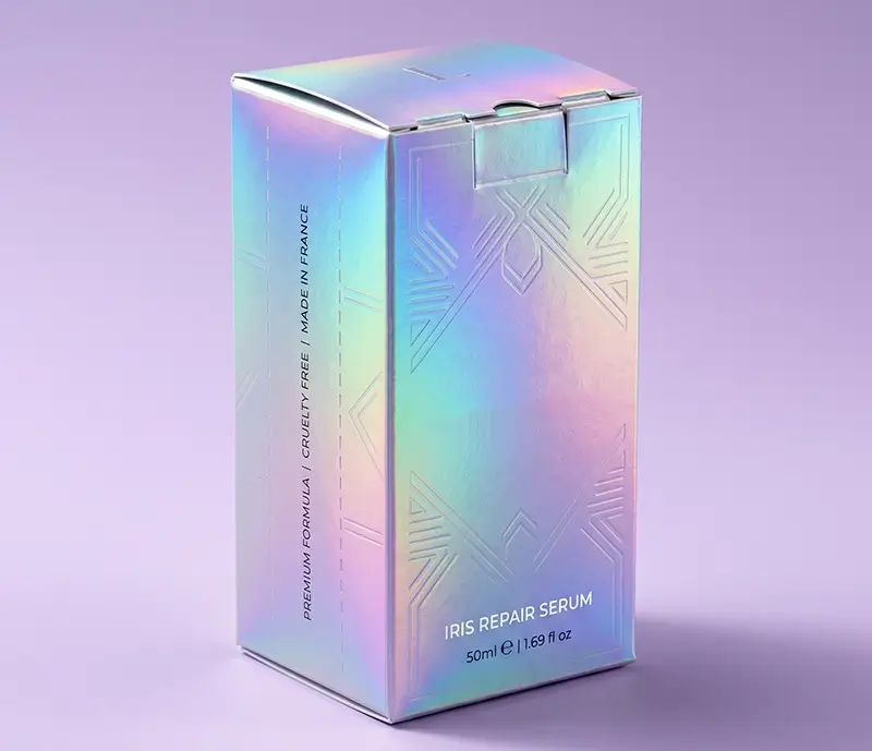 Printed Holographic Boxes