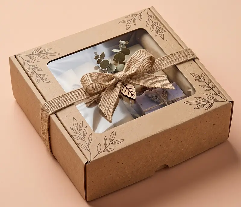 Custom Kraft Gift Boxes