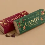 Printed Christmas Candy Boxes