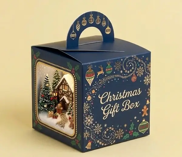 Printed Christmas Gift Boxes