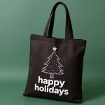 Christmas Tote Bags With Logo