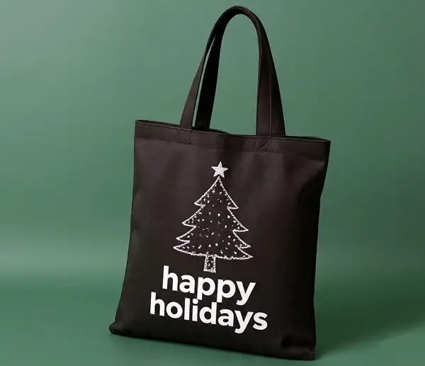 Christmas Tote Bags With Logo