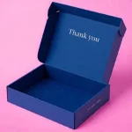 Custom Blue Mailer Box