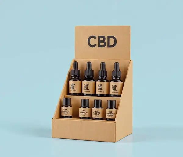 custom cbd display packaging