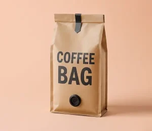 Custom Coffee Kraft Bags