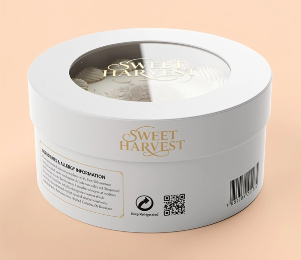 Custom Round Cake Boxes