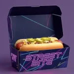 Disposable Hot Dog Tray