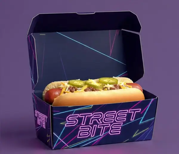 Disposable Hot Dog Tray