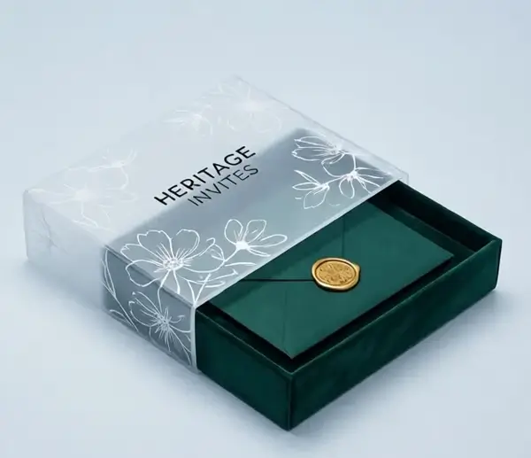 Printed Invitation Packaging Boxes