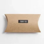 Kraft Pillow Boxes
