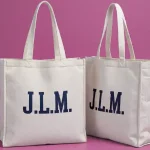 Luxury Monogram Tote Bag