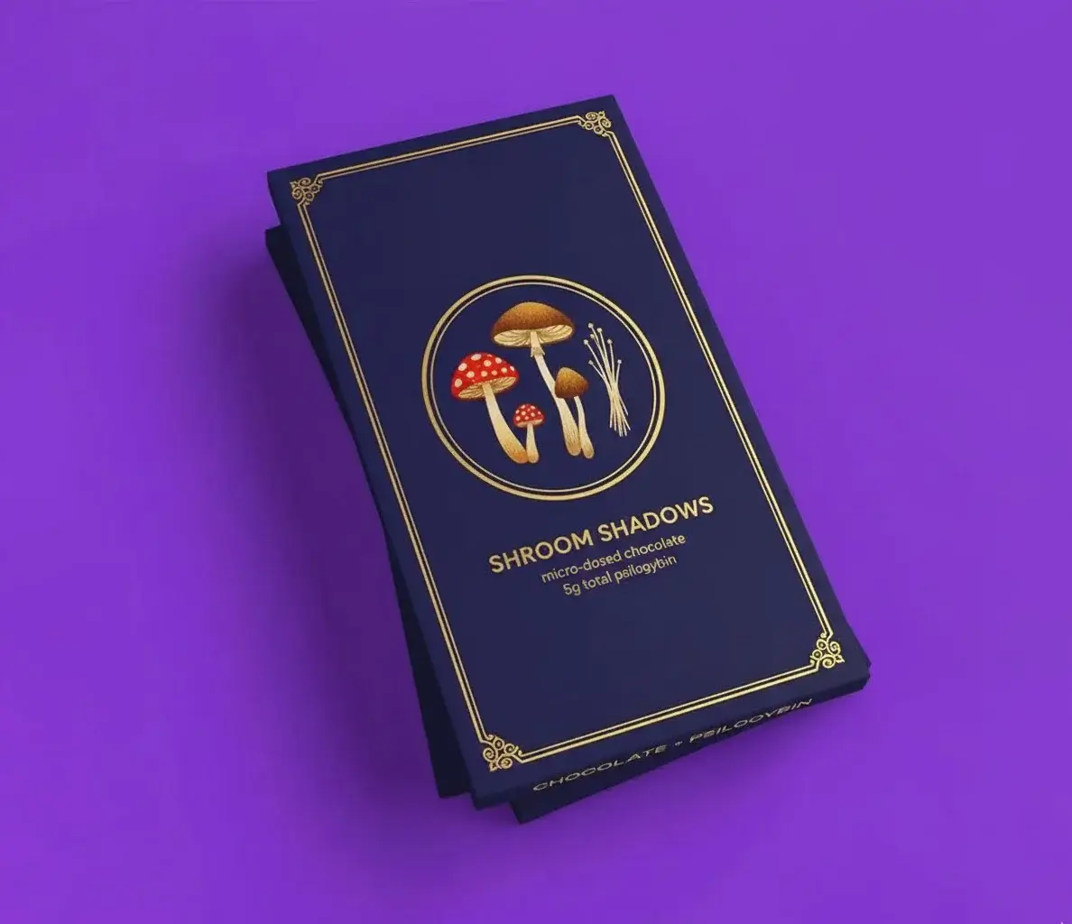 Mushroom Chocolate Packaging
