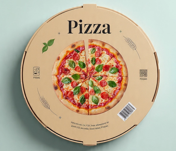 Packaging Round Pizza Boxes