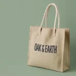 Printed Jute Tote Bags