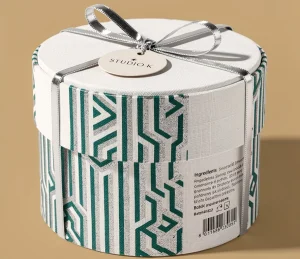 Round Gift Boxes with Lid