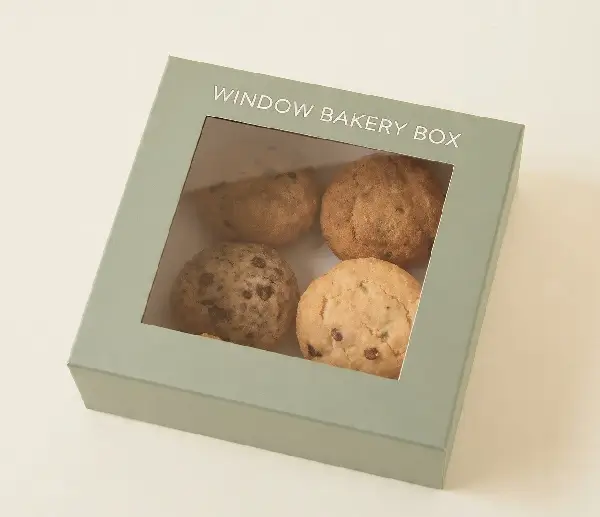 Printed Window bakery packaging