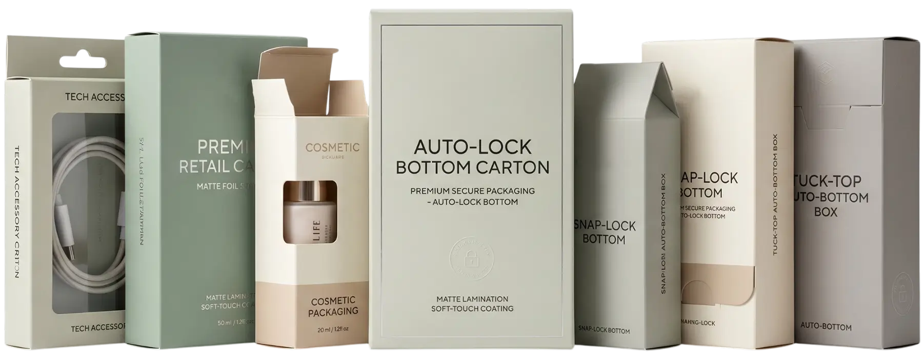 Bottom Closure Boxes