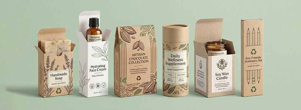 Custom Tuck Boxes - Banner Design